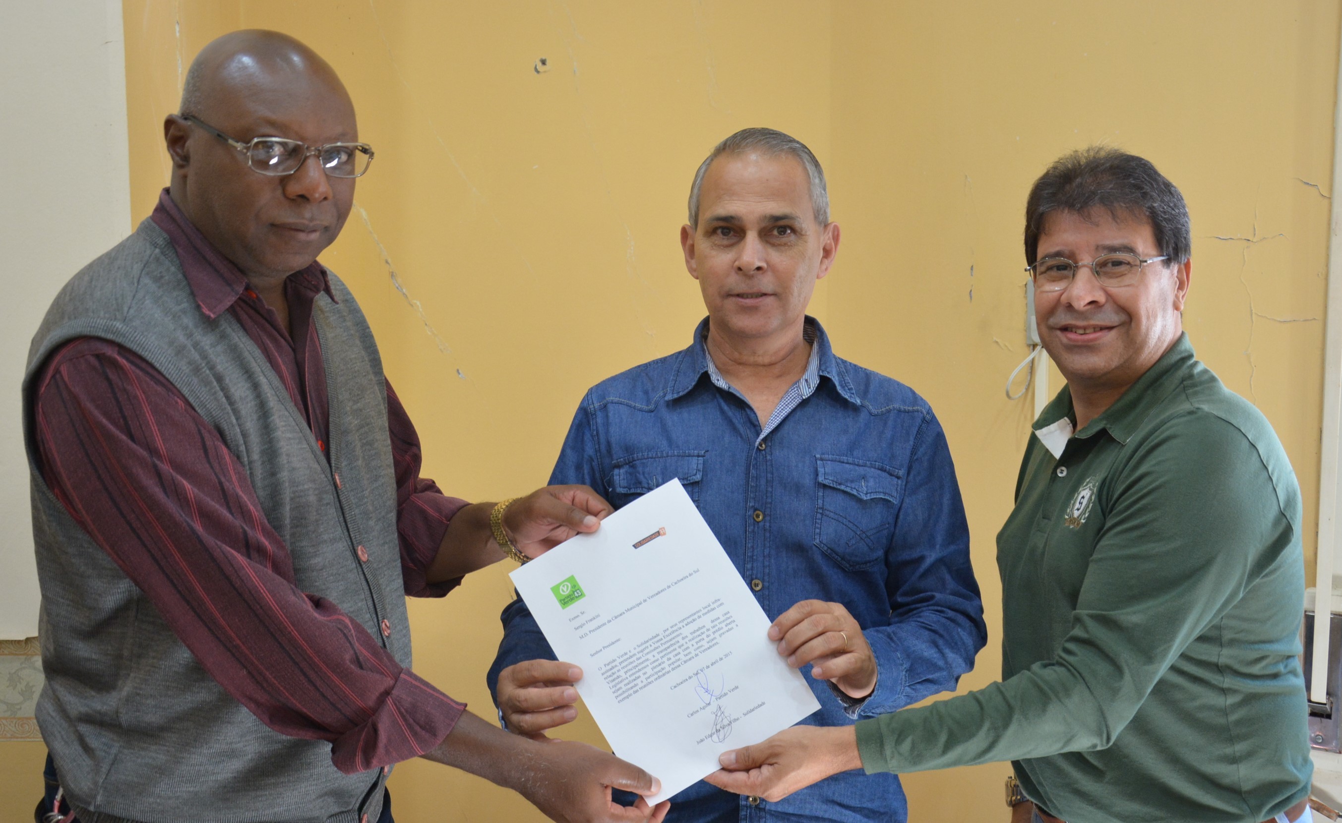 PV e Solidariedade sugerem a Frankini abertura das reuniões das comissões permanentes do Legislativo