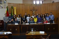 Vereadores estudantis apresentam primeiras proposições do Câmara Estudantil/2015