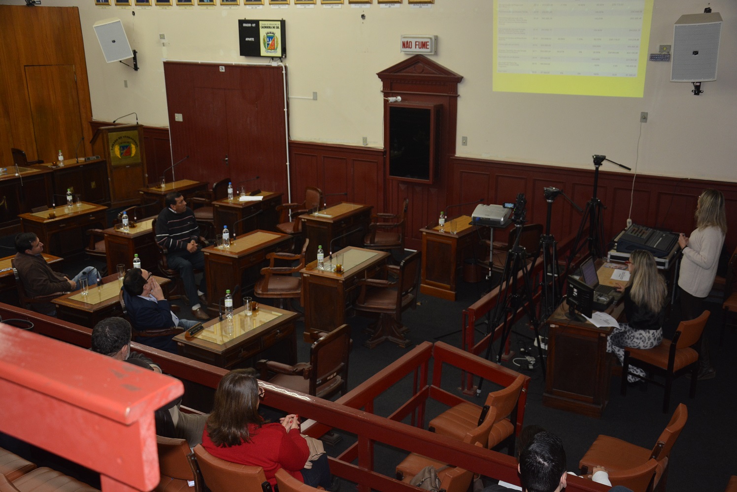 Vereadores participam de audiência pública sobre LDO 2016