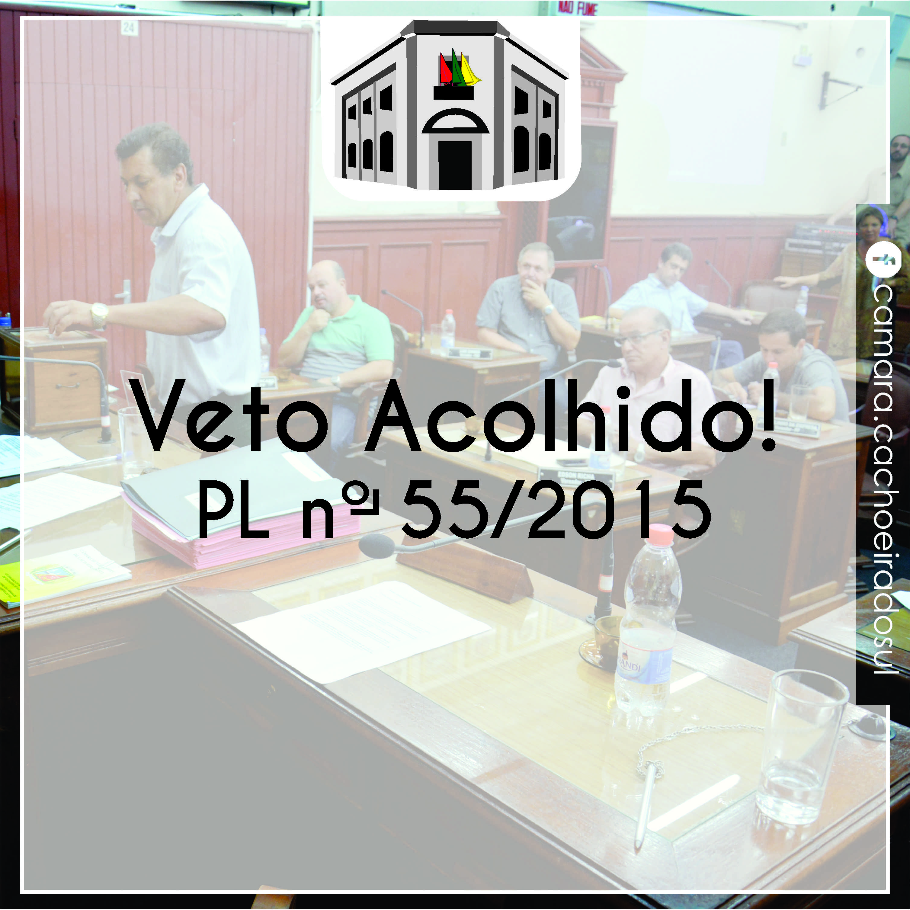 Mantido o veto ao PL nº 55/2015