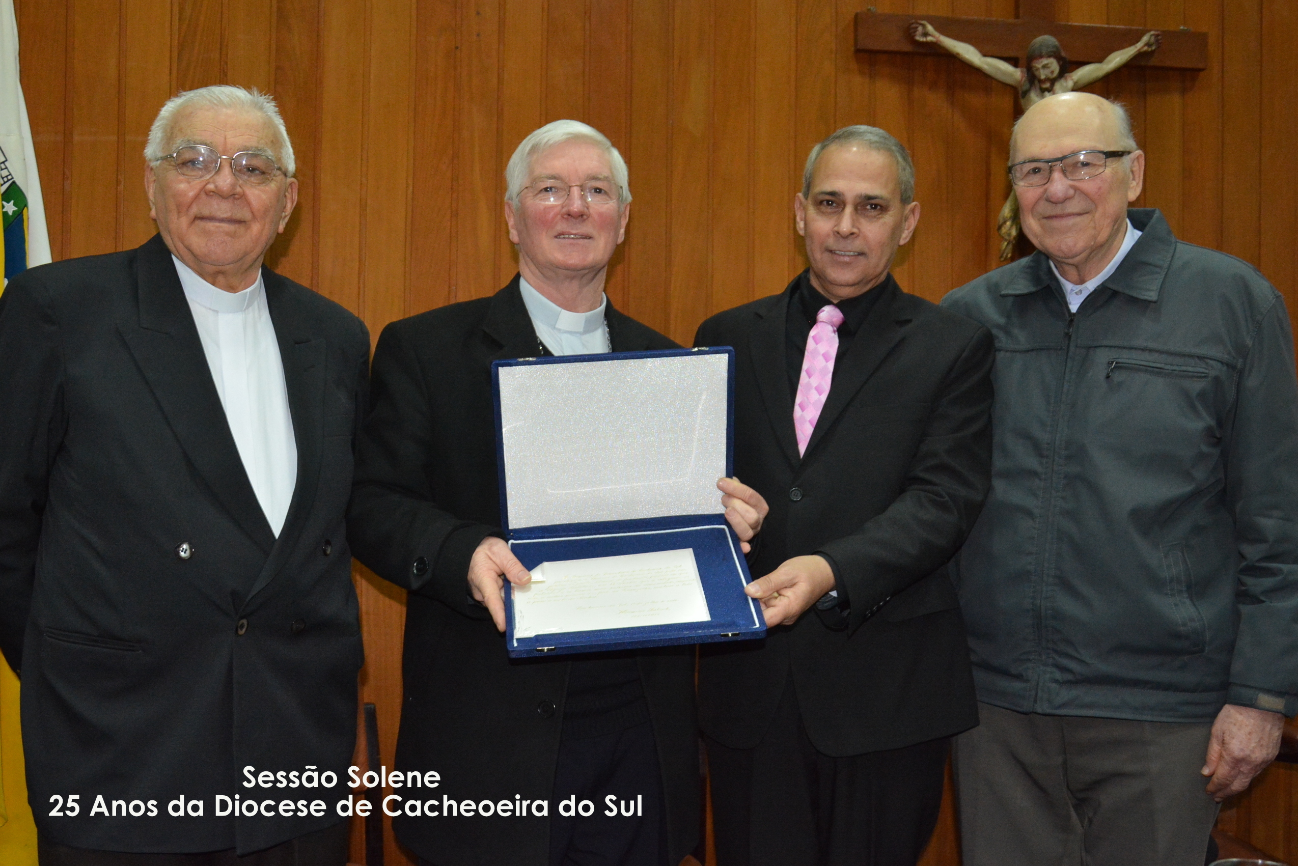 Sessão solene homenageia os 25 anos da Diocese de Cachoeira do Sul