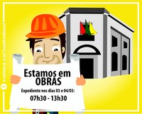 Turno único na Câmara para obras no Palácio João Neves da Fontoura