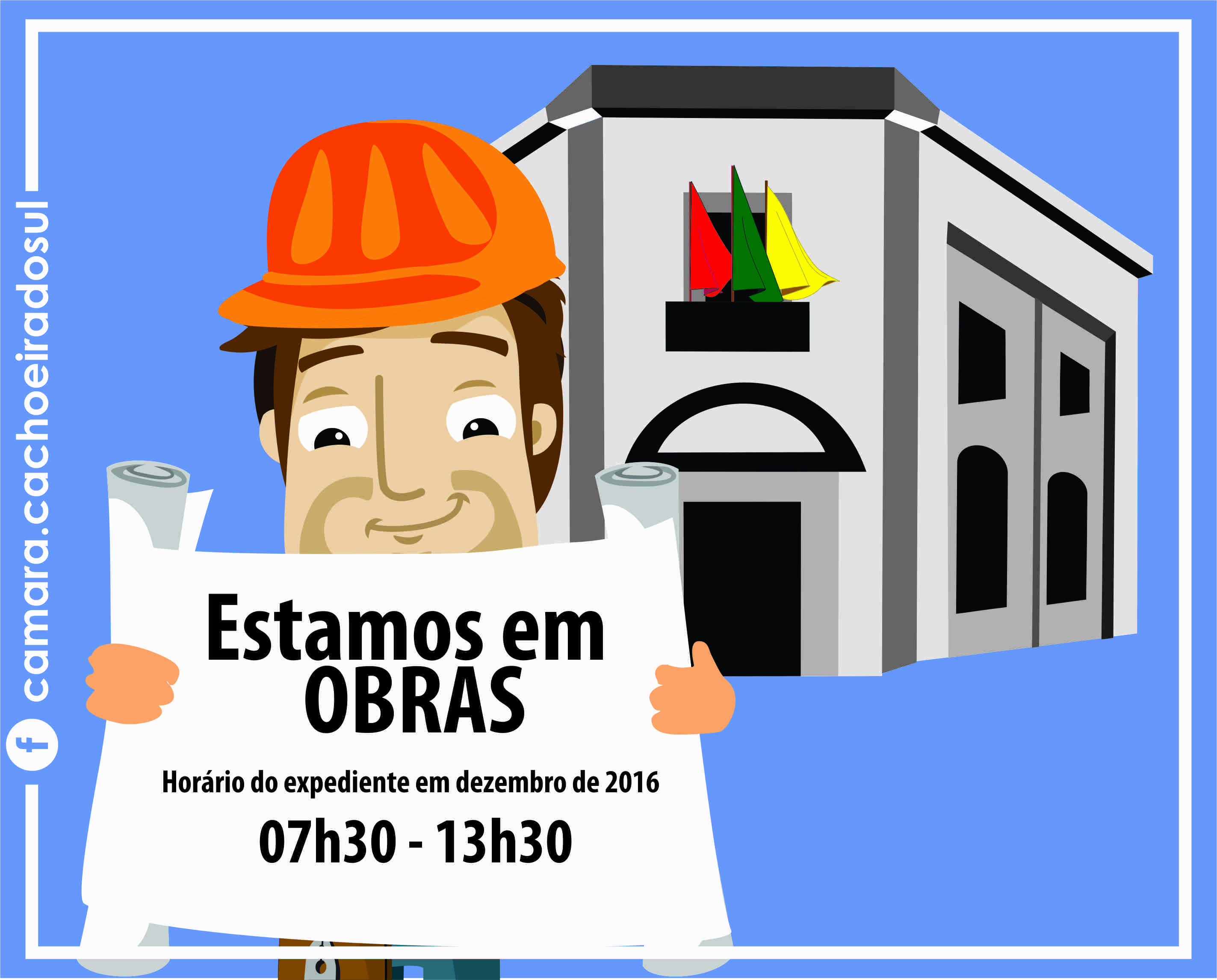 Turno único para obras na Câmara de Vereadores