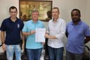 Presidente do Legislativo recebe visita da UFSM