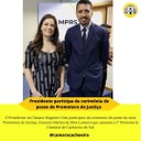 Presidente participa da posse da nova Promotora de justiça