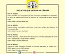 Quatro PLOs do Executivo tramitam na Câmara