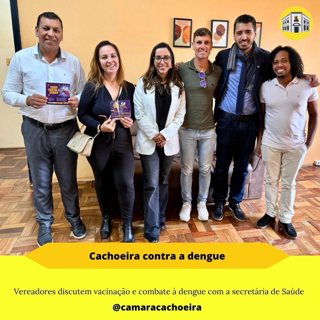 Vereadores discutem vacinação e combate à dengue com a secretária de Saúde 